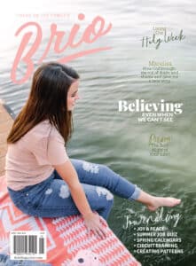 Brio magazine cover for the April-May 2023 issue - briomag