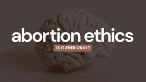 image of brain thinking about abortion ethics